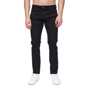 Henleys Mens Mayhen Slim Jeans / Black